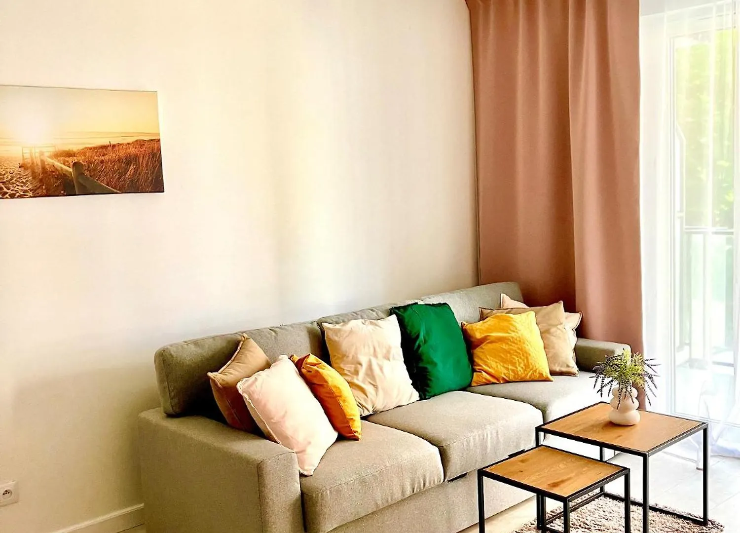 Apartament Boho z garażem Kołobrzeg